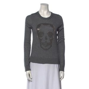 ZADIG & VOLTAIRE
Cashmere Graphic Skull Sweater XS